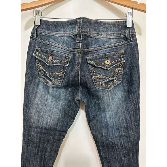 Blue denim jeans capri - Picture 6 of 7